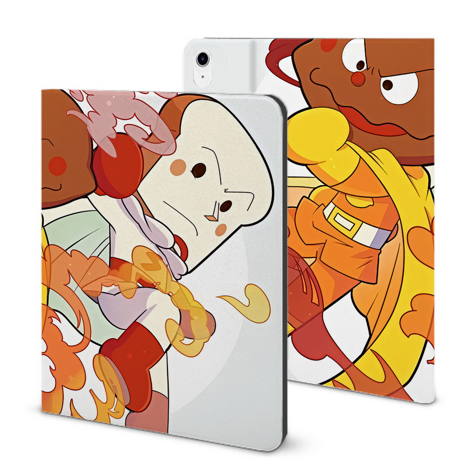 （画像用） アンパンマン Anpanman IPad ケース ブック型 PUレザー TPU 耐衝撃 軽量 薄型 ペン収納なし 全面保護 IPad 各モデル対応